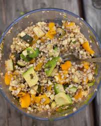 Summer Buckwheat Salad With Roasted Corn Recipe Buckwheat Salad Roast Zucchini Barley Salad