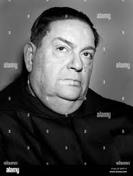 Il compositore francese Darius Milhaud nel 1955. Ritratto dal fotografo  Fred Stein (1909-1967) che emigrarono 1933 dalla Germania nazista per la  Francia e infine negli Stati Uniti Foto stock