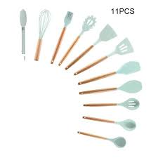 So i forged my way through the best i could, and eventually however, if you're a home cook on a budget and are solely looking for the basics, this henckels forged premio starter knife set has the three knives. Silicone Cooking Utensils Set Non Stick Spatula Shovel Wooden Handle K World Kitchen And Restaurant Supply