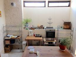 土間にキッチンを作ります キッチン diy キッチン 土間