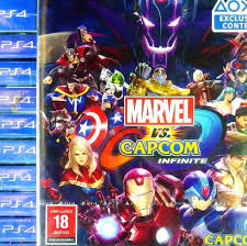 New Disc Not Used Ps4 Marvel Vs Capcom Infinite Mvc Sony Capcom Fighting Games Lazada