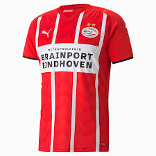 Het psv thuisshirt 21/22 is de vernieuwende toevoeging aan de psv thuiscollectie. Psv Eindhoven Fussballtrikots Puma