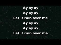 Rain Over Me Pitbull Feat Mark Anthony Lyrics Lyrics Songs Rain