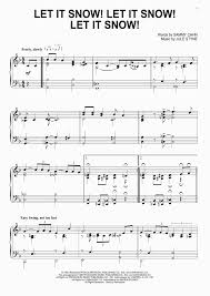 There is a song that comes to my mind, let it be by the beatles. Let It Snow Let It Snow Let It Snow Piano Sheet Music