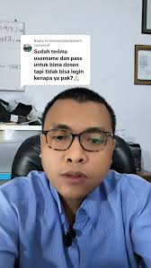 @ Fatimahzahra : Sudah terima username dan pass untuk bima dosen tapi tidak  bisa login kenapa ya pak?🙏🏻