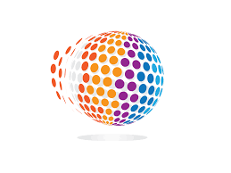 If you make indices for that matrix where the central pixel is (0,0), you can check easily if the pixel falls in the circle or not by substitution into the equation of a. 3d Circle Pixel Logo Design Break By Asif Mahmud On Dribbble