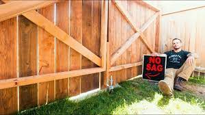 Follow the steps below to effectively construct a pillar for your driveway. How To Build A Fence Gate No Sag Youtube