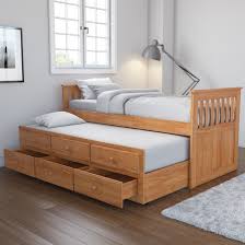 oxford captains guest bed with storage in pine trundle bed included furniture123 desain tempat tidur modern tempat tidur anak desain tempat tidur lipat