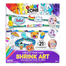 You can become a shrink art expert too! Color Zone Create Your Own Shrink Art Jewelry Michaels