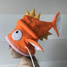 Magikarp Hat Pokemon Pokemon Go Felt Plus Free Delivery Etsy Magikarp Hat Pokemon Go Pokemon