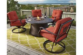 See more ideas about patio furniture, patio, furniture. Burnella Outdoor Round Chat Fire Pit Table Ashley Furniture Homestore