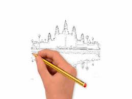 How To Draw Angkor Wat How To Draw For Kids Mizy Drawing Youtube Kampot province (kingdom of cambodia, kampuchea how to draw angkor wat how to draw for kids mizy drawing
