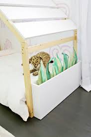 Felt Planter Beds For Kid S Room With Hidden Toy Storage A Beautiful Mess In 2020 Kid Beds Big Kid Bed Kids Room