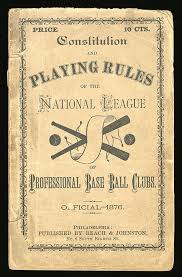 For all the latest premier league news, visit the official website of the premier league. Constitution And Playing Rules Of The National League Of Professional Base Ball Clubs By John Thorn Our Game