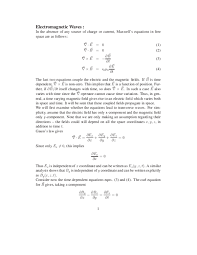 Pdf Electromagnetic Waves Pjg Ku Academia Edu