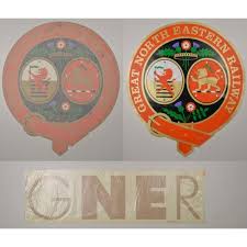 GNER text decal ...