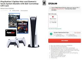 Ps5 disc version console, extra sony dualsense wireless controller, 1 year ps+ subscription, hd ps5 camera, and 2 games. Wario64 On Twitter Ps5 Bundles At Gamestop Https T Co E3d11halq1 Https T Co Firqxnvpm4