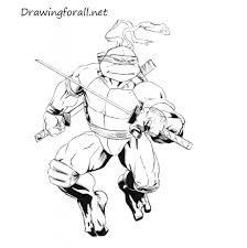 Either way, i hope you enjoy these teenage mutant ninja turtles coloring pages. How To Draw Leonardo From Tmnt