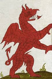 Digital dante offers original research and ideas on dante: Welsh Dragon Painted In 1589 Wales