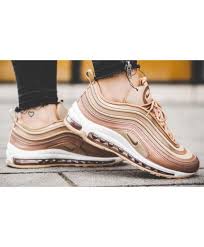 Nike Air Max 97 Black And Rose Gold Nike Air Max 97 Ultra Rose Gold White Trainer Zapatos