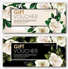 Suchen sie nach voucher vorlage orangefarbene rote designelemente. Gift Voucher Template With Flower Vector Set 04 Geschenkgutschein Vorlage Geschenkgutscheine Geschenkgutschein Design
