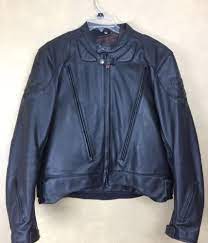 First Gear Hein Gericke Leather Motorcycle Jacket Pilot Bomber Vented 46 Leather Motorcycle Jacket Jackets Athletic Jacket