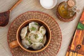Vegan Recipe Russian Mushroom Pelmeni Step By Step Recipe With Photos Recipe Stuffed Mushrooms Vegan Recipes Recipes
