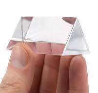 EISCO Prisma equilátero, 2" (50 mm) de longitud, caras de 1 pulgada (0.984  in) - triangular - acrílico pulido - excelente para física, refracción de  ...