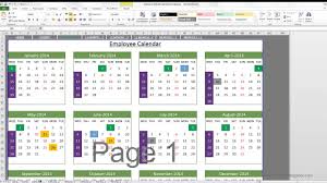 With the help of couple of formulas and formatting options, we can design a calendar for entire year 2020. Event Calendar Maker Excel Template Youtube