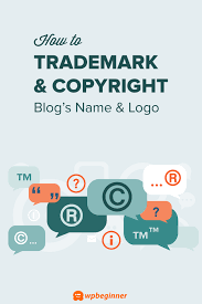 How To Trademark And Copyright Your Blog S Name Logo Trademark Business Name Name Logo Blog Names