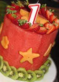 Bolo De Frutas Melancia Yummy Food Fresh Fruit Recipes Fruit Recipes