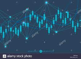 Stock Market Or Forex Trading Graph Chart In Financial Market Vector Illustration Abstract Finance Backgrou Stock Market Financial Markets Vector Illustration