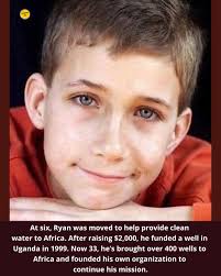 Canadian boy brings water to half a million Africans