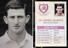 First Grade Player Numbers — St George District Cricket Club