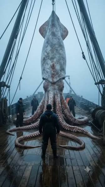 This fishing trip took a turn nobody was ready for. As the net comes up, fishermen realize they've pulled up something that does NOT look like a normal sea creature. Human-like features,