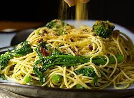 The Culinary Institute Of America Food Enthusiasts Fedelini With Broccoli Rabe Main Dish Recipes Main Dishes Broccoli Rabe Recipe