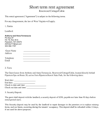 An agreement made the day and year described in section 1 of the first schedule annexed hereto. Free Short Term Rental Lease Agreement Templates Vacation Lease