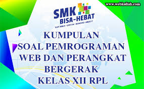 Banyaknya elektro yang mengelir didalam suatu penghantar listrik. Soal Pemrograman Web Lengkap Dengan Jawaban Free Download
