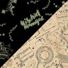 Explore the 255 mobile wallpapers in the collection harry potter and download freely everything you like! Harry Potter Glow In The Dark Mischief Managed Wallpaper Wilko