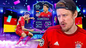 Leon goretzka (born 6 february 1995) is a german footballer who plays as a centre midfield for german club fc bayern münchen, and the germany national team. The Best Rttf Card 86 Road To The Final Goretzka Player Review Fifa 20 Ultimate Team Youtube