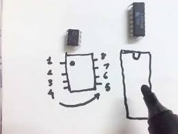 Ic Pin Configuration How To Identify Pin Configuration Of Electronic Ic How To Find Ic Pin Youtube