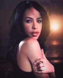 Aaliyah completed digital art using procreate