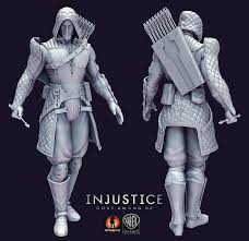 Injustice Gods Among Us Some Highres Zbrush Art Art Modeling 3d Concept Zbrush Digital Character Design Zbrush Green Arrow Injustice