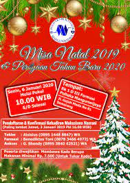 Mohon maaf apabila banyak kesalahan dalam penulisan artikel. Undangan Natal Keluarga Besar Polteka Mangunwijaya Polteka Mangunwijaya