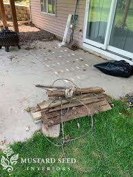 Maybe you would like to learn more about one of these? Edging Painting The Concrete Patio Miss Mustard Seed