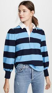 Customize your own rugby shirts for your group. The 15 Best Rugby Shirts For Women That Are So Chic Who What Wear