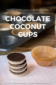 More images for dairy free keto desserts » Chocolate Coconut Cups Recipe Paleo Keto Low Carb Dairy Free
