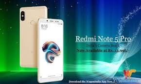 Xiaomi Redmi Note 5 Pro Gold 64 Gb Wagonindia Note 5 Xiaomi Fujifilm Instax Mini