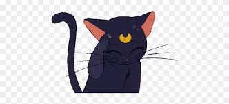 Artemis is the white cat companion to minako aino. Cat Black Cat Sailor Moon Luna Anime Kiki S Delivery Sailor Moon Cat No Background Free Transparent Png Clipart Images Download