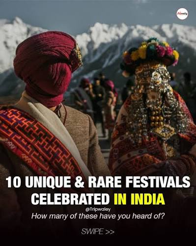 India isn't just about destinations—it's about experiences that stay with you long after the journey ends. Here are 10 rare and culturally immersive festivals that redefine travel in India—perfect for those seeking